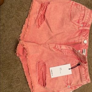 Pink shorts